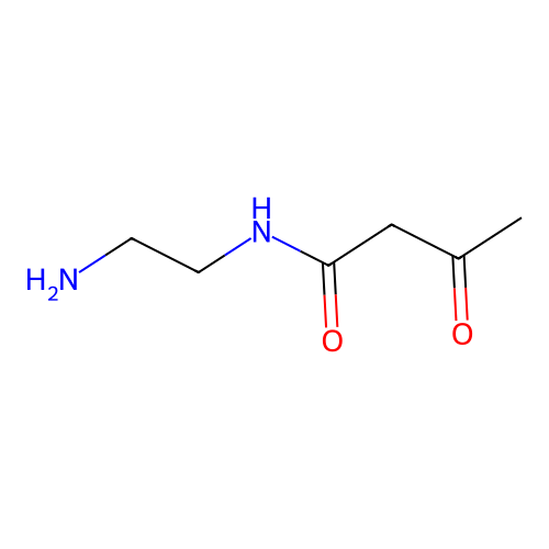N-(2-Aminoethyl)-3-oxobutyramide structure