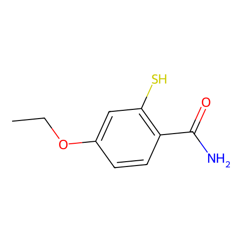 4-Ethoxy-2-mercaptobenzamide structure