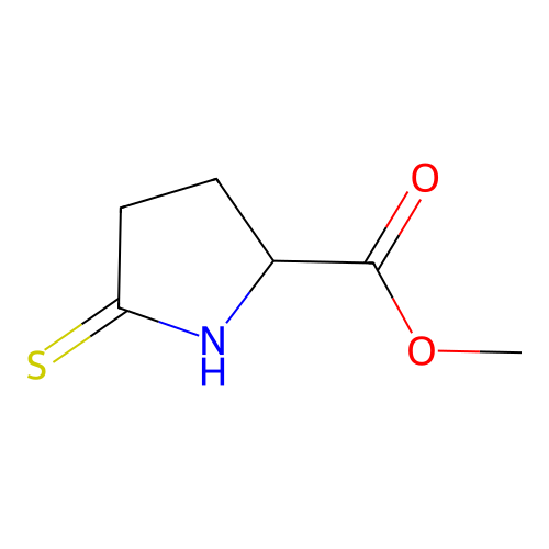 Methyl 5-sulfanylidenepyrrolidine-2-carboxylate structure