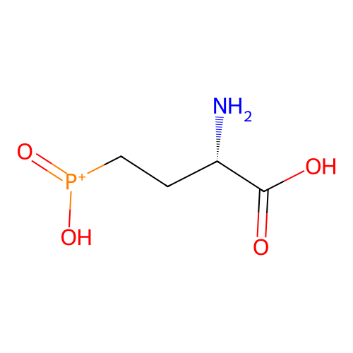 Demethylphosphinothricin structure