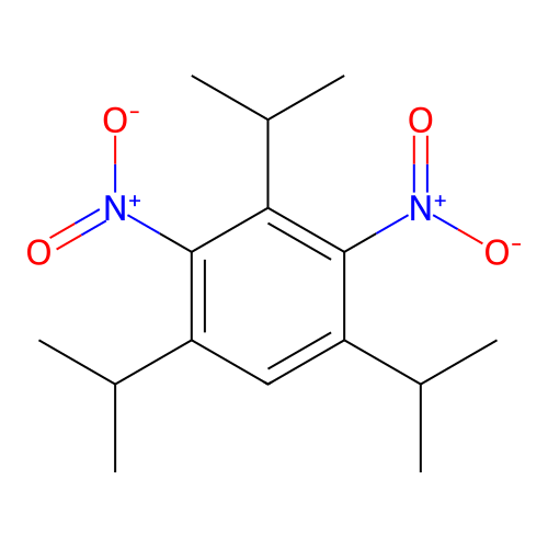 1,3,5-Triisopropyl-2,4-dinitrobenzene structure