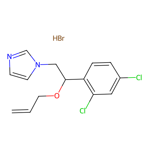 1-(2-(Allyloxy)-2-(2,4-dichlorophenyl)ethyl)-1H-imidazole hydrobromide structure