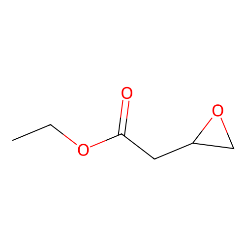 Ethyl 2-(oxiran-2-yl)acetate structure