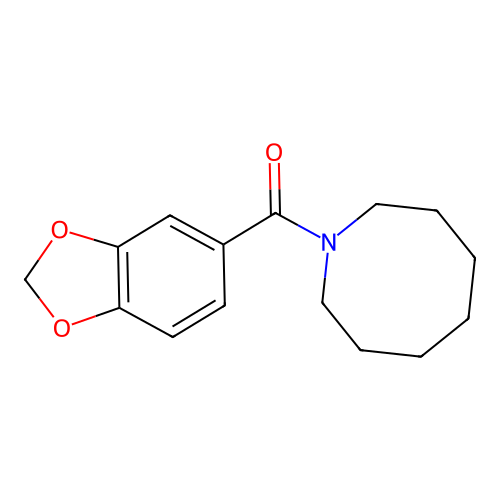 Azocan-1-yl(1,3-benzodioxol-5-yl)methanone structure
