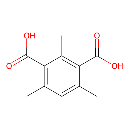 2,4,6-Trimethylbenzene-1,3-dicarboxylic acid structure