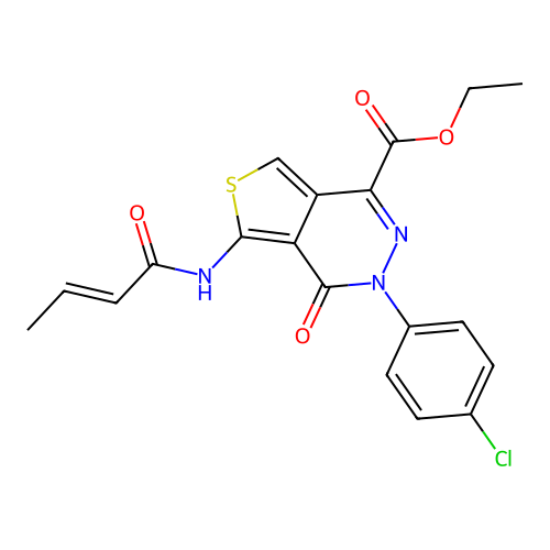 CAS 851950-94-2 - C19H16ClN3O4S structure