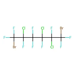 1,6-Dibromo-2,3,5-trichlorononafluorohexane structure