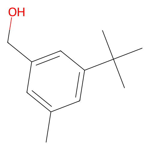 3-tert-Butyl-5-methylbenzyl alcohol structure