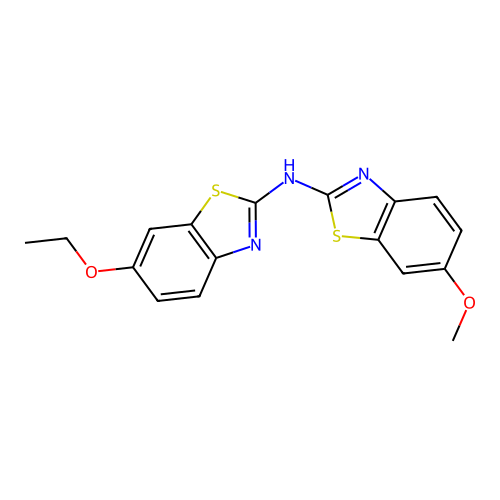 6-ethoxy-N-(6-methoxybenzo[d]thiazol-2-yl)benzo[d]thiazol-2-amine structure