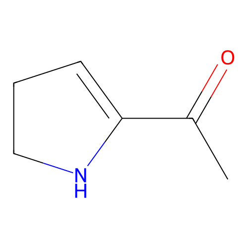 2-乙酰基吡咯啉 structure