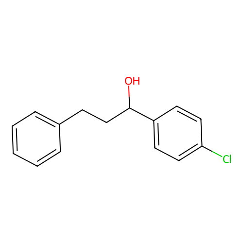 1-(4-Chlorophenyl)-3-phenylpropan-1-ol structure