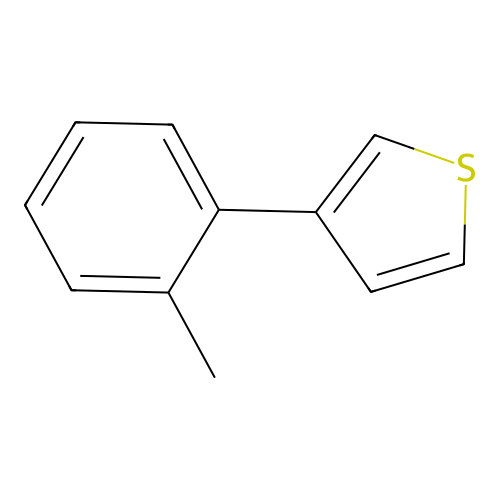 3-(2-Methylphenyl)thiophene structure