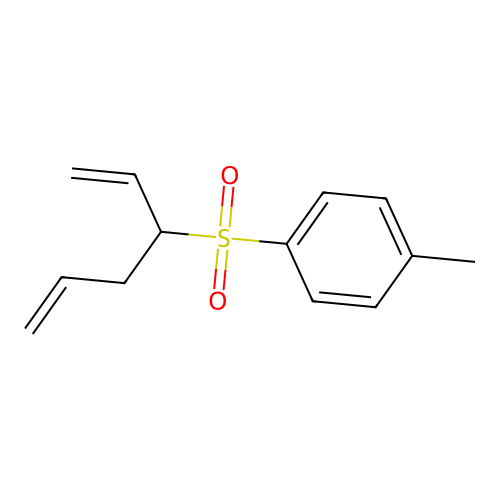 1-Methyl-4-[(1-vinyl-3-butenyl)sulfonyl]benzene structure