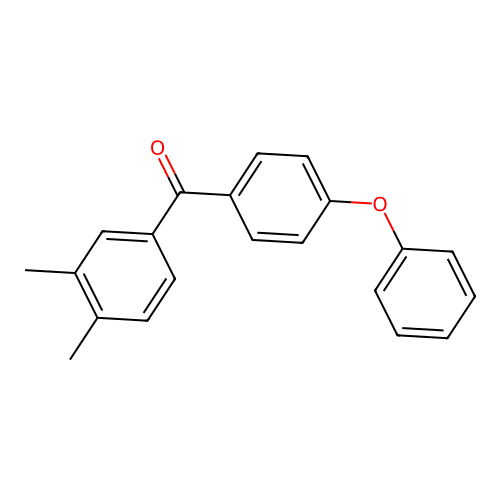 (3,4-Dimethyl-phenyl)-(4-phenoxy-phenyl)-methanone structure