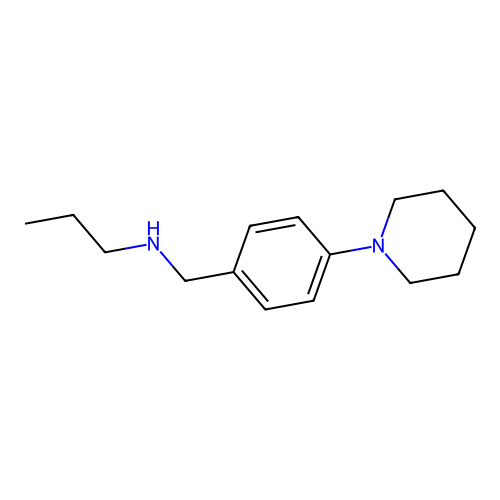 N-(4-Piperidin-1-ylbenzyl)-N-Propylamine structure