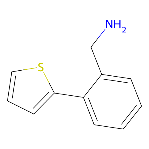 2-(2-Thienyl)benzenemethanamine structure