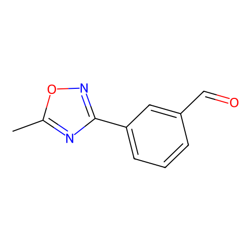 3-(5-Methyl-1,2,4-oxadiazol-3-yl)benzaldehyde structure
