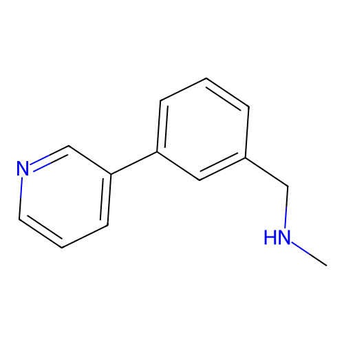 N-Methyl-N-(3-pyridin-3-ylbenzyl)amine structure