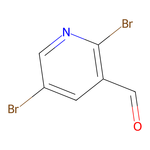 2,5-Dibromonicotinaldehyde structure