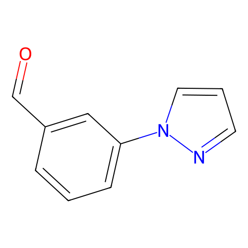 3-(1H-Pyrazol-1-yl)benzaldehyde structure