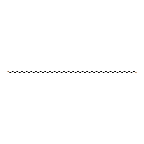 1,54-Dibromotetrapentacontane structure