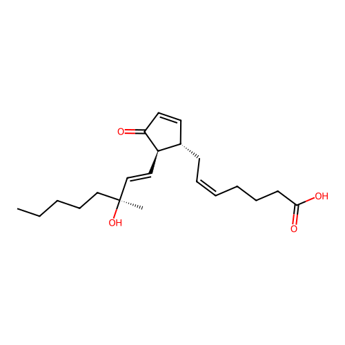(15S)-15-Methyl-9-deoxy-delta(sup 9)-pgd2 structure
