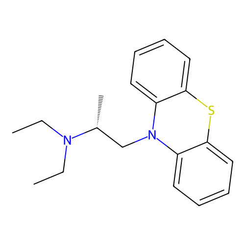 (R)-profenamine structure