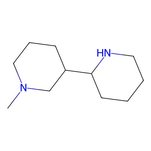 1'-Methyl-2,3'-bipiperidine structure