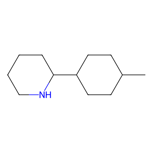 2-(4-Methylcyclohexyl)piperidine structure