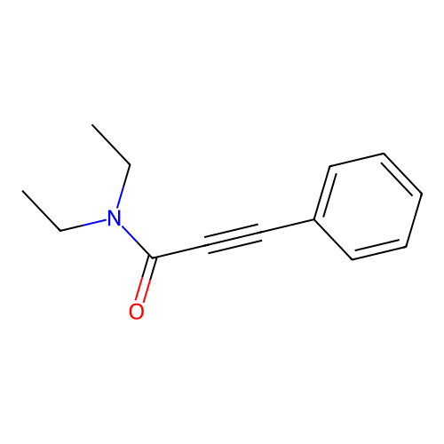 2-Propynamide, N,N-diethyl-3-phenyl- structure