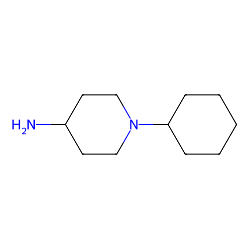 1-Cyclohexylpiperidin-4-amine structure