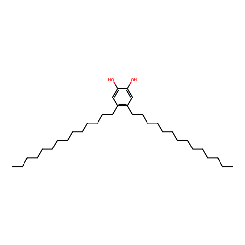 4,5-Ditetradecylpyrocatechol structure