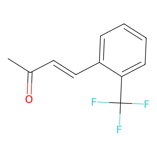 4-(2-Trifluoromethylphenyl)-3-buten-2-one structure