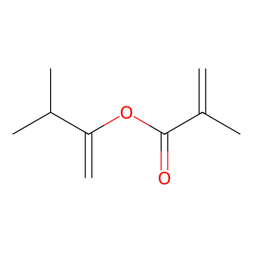 3-Methylbuten-2-yl methacrylate structure