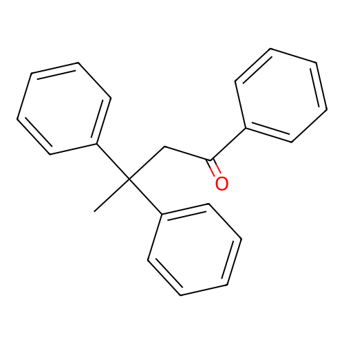 1,3,3-Triphenylbutan-1-one structure