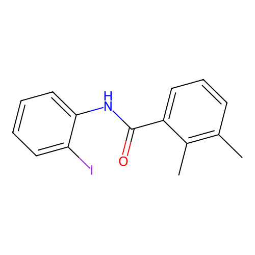 N-(2-iodophenyl)-2,3-dimethylbenzamide structure