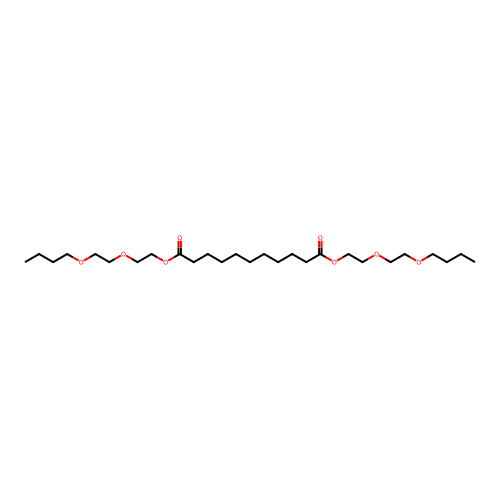Bis(2-(2-butoxyethoxy)ethyl) undecanedioate structure
