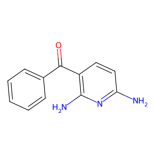 (2,6-Diaminopyridin-3-yl)(phenyl)methanone structure