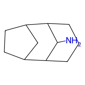 三环(4.3.1.12,5)十一烷-10-胺立体异构体 structure