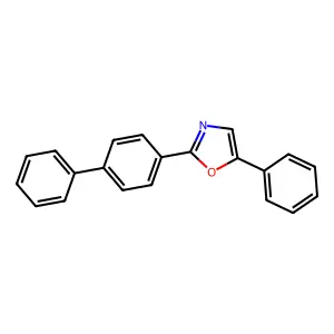 2-(Biphenyl-4-yl)-5-phenyloxazole structure