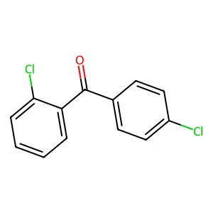2,4'-Dichlorobenzophenone structure