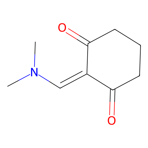 2-[(Dimethylamino)methylidene]cyclohexane-1,3-dione structure