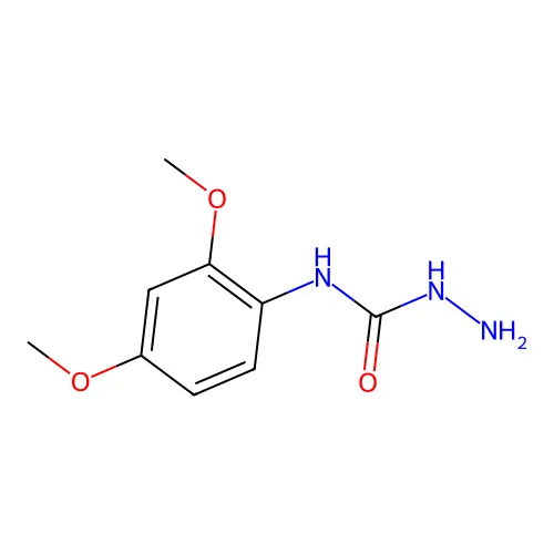 N-(2,4-二甲氧基苯基)-1-肼甲酰胺 structure