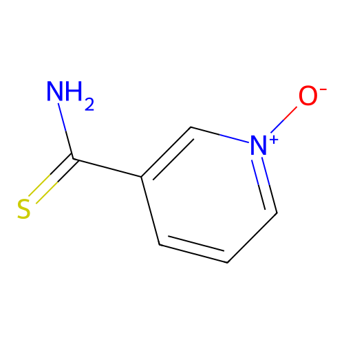 3-(Aminocarbothioyl)pyridinium-1-olate structure