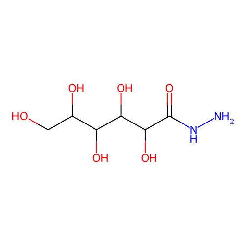 1-Hydrazinylhexose structure