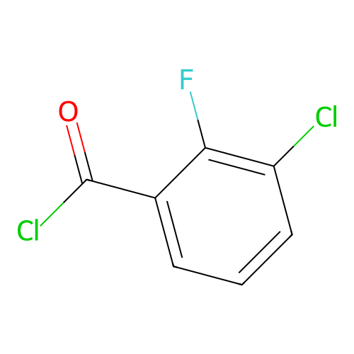 3-Chloro-2-fluorobenzoyl chloride structure