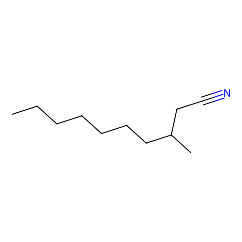 3-Methyldecanenitrile structure