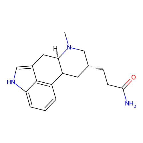 3-(6-Methylergolin-8-yl)propanimidic acid structure