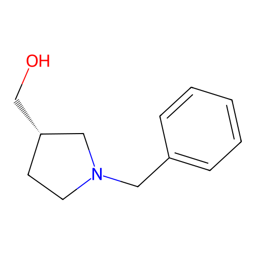 (S)-(1-Benzylpyrrolidin-3-yl)methanol structure