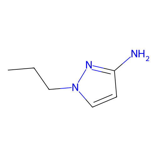 1-propyl-1H-pyrazol-3-amine structure